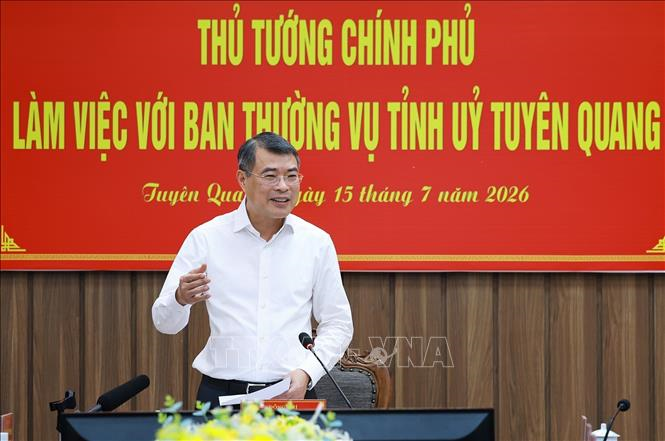 Thủ tướng Lê Minh Hưng: Tạo đột phá để Tuyên Quang phát triển nhanh và bền vững

​